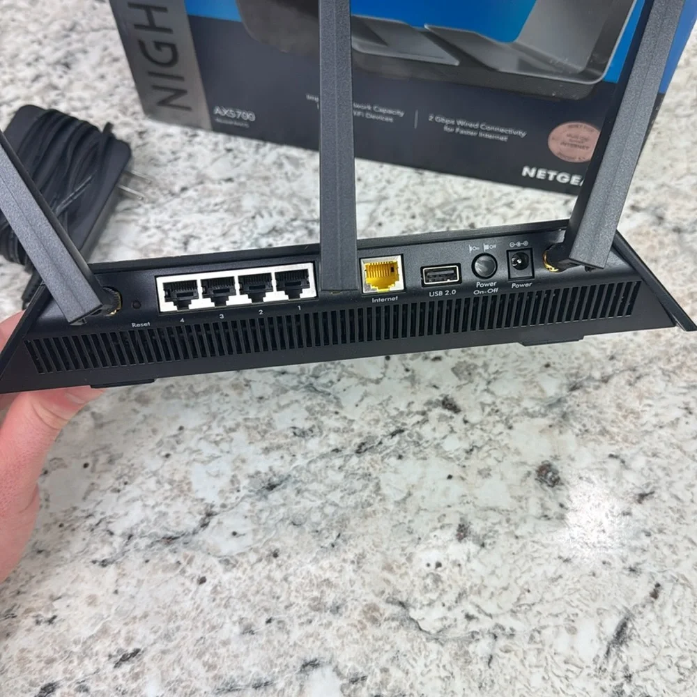 NETGEAR Nighthawk AX8 Wireless Router - Gray - Picture 2 of 6